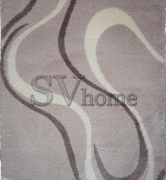 Високоворсний килим Shaggy Fiber 1294a Light Beige - высокое качество по лучшей цене в Украине.